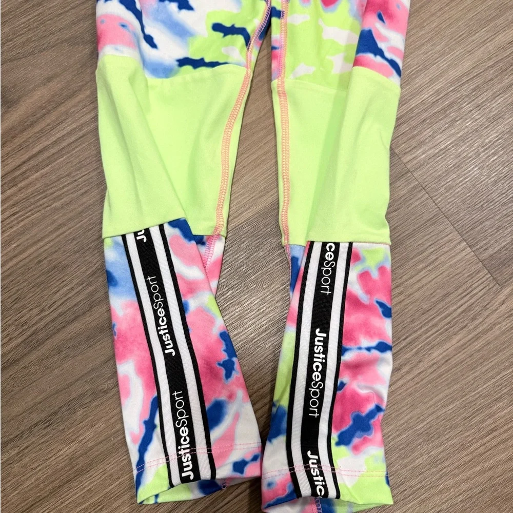 Justice colorful leggings